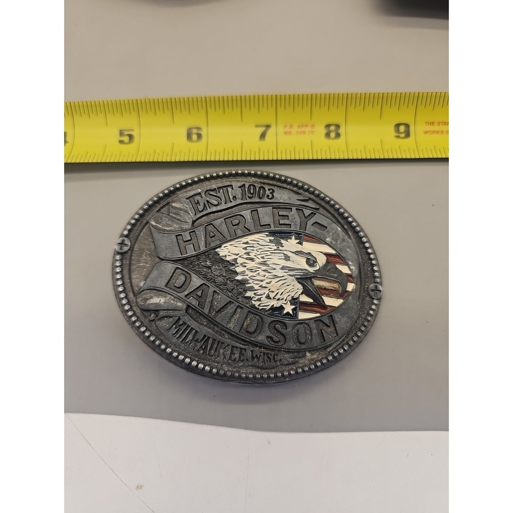 HARLEY-DAVIDSON Screamin Eagle BELT BUCKLE RainTree Officially Licensed EST 1903